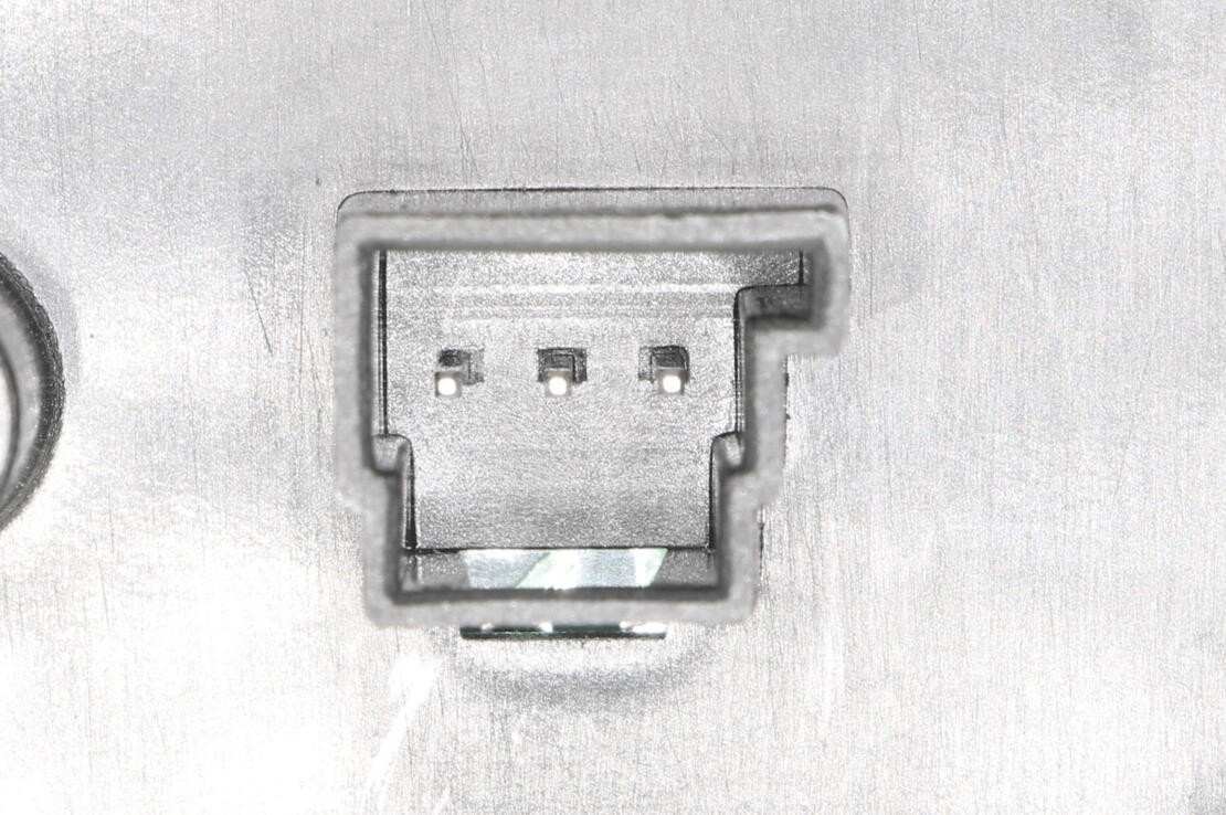 Angle View of Front Left Door Window Switch VEMO V30-73-0228