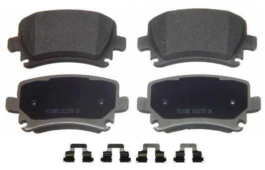 Top View of Rear Disc Brake Pad Set WAGNER BRAKES MX1108