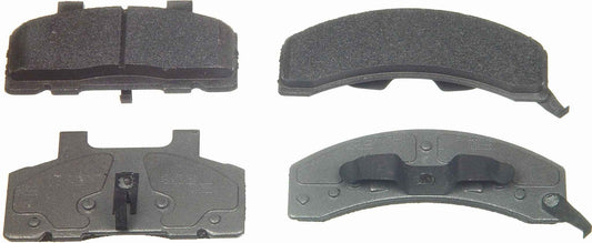 Top View of Front Disc Brake Pad Set WAGNER BRAKES MX215