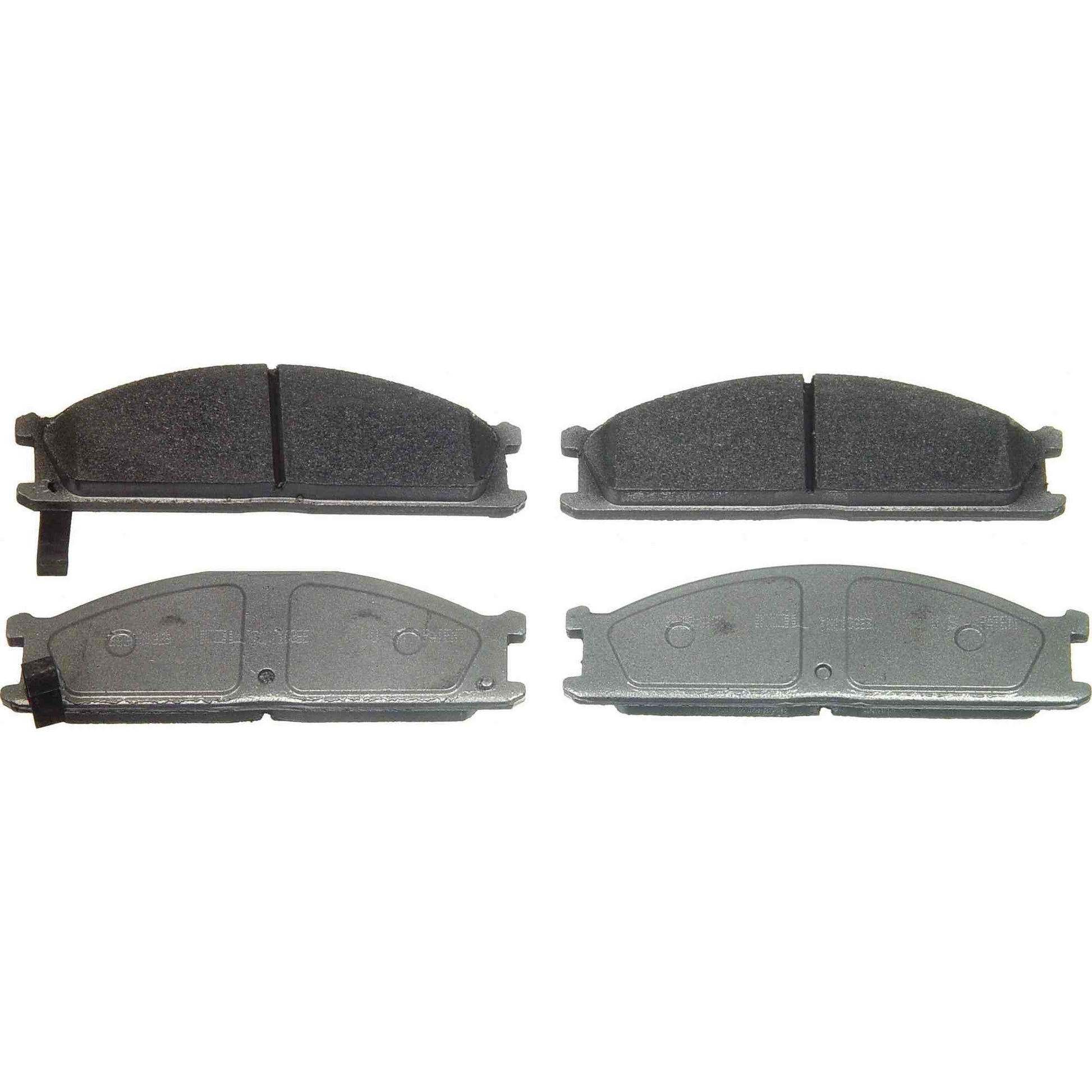 Angle View of Front Disc Brake Pad Set WAGNER BRAKES MX333