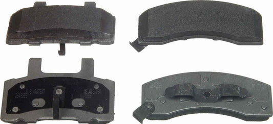 Top View of Front Disc Brake Pad Set WAGNER BRAKES MX370