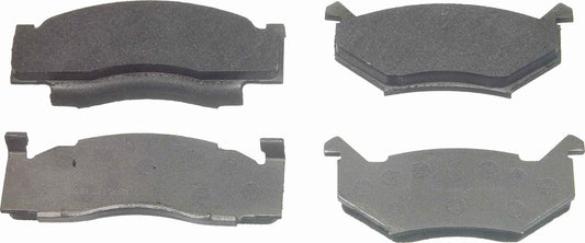 Top View of Front Disc Brake Pad Set WAGNER BRAKES MX84