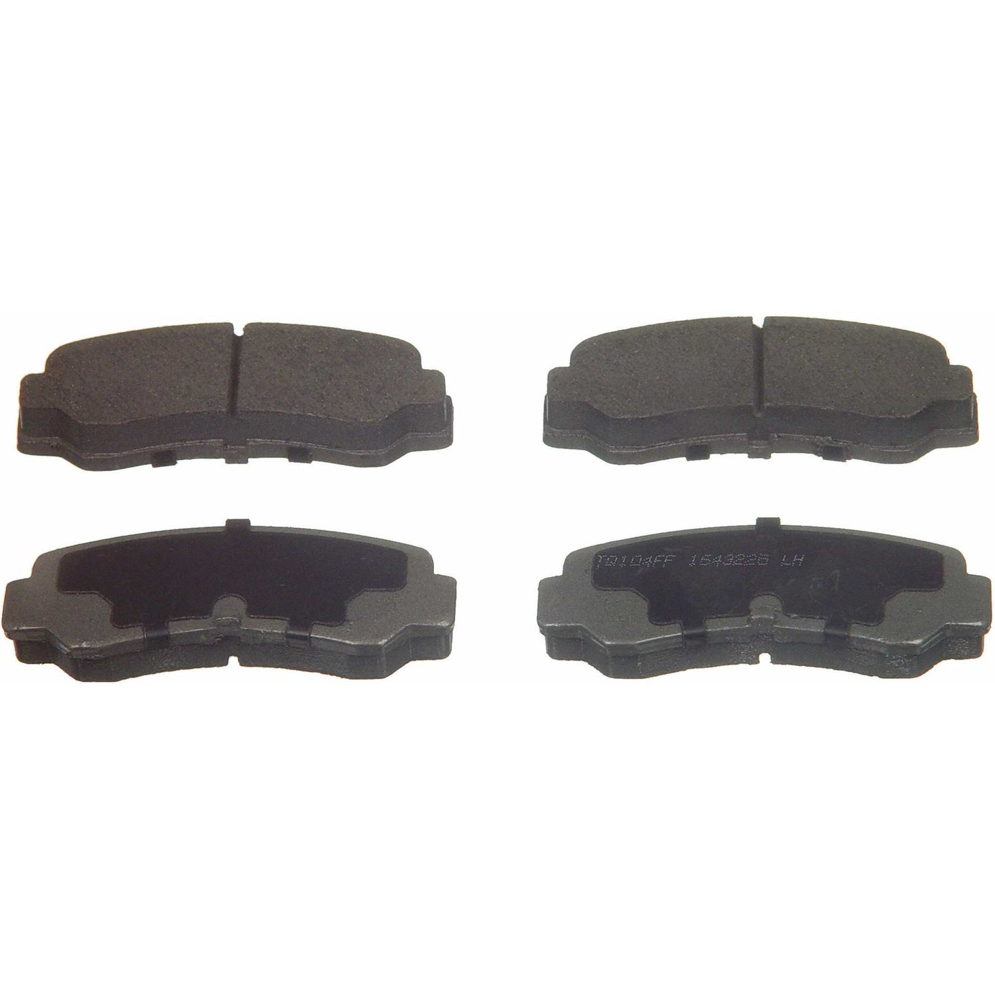 Angle View of Rear Disc Brake Pad Set WAGNER BRAKES PD305