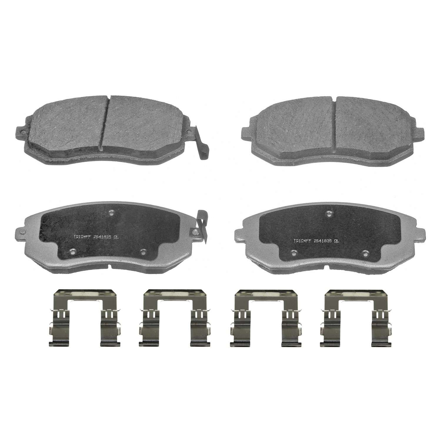 Angle View of Front Disc Brake Pad Set WAGNER BRAKES PD929A