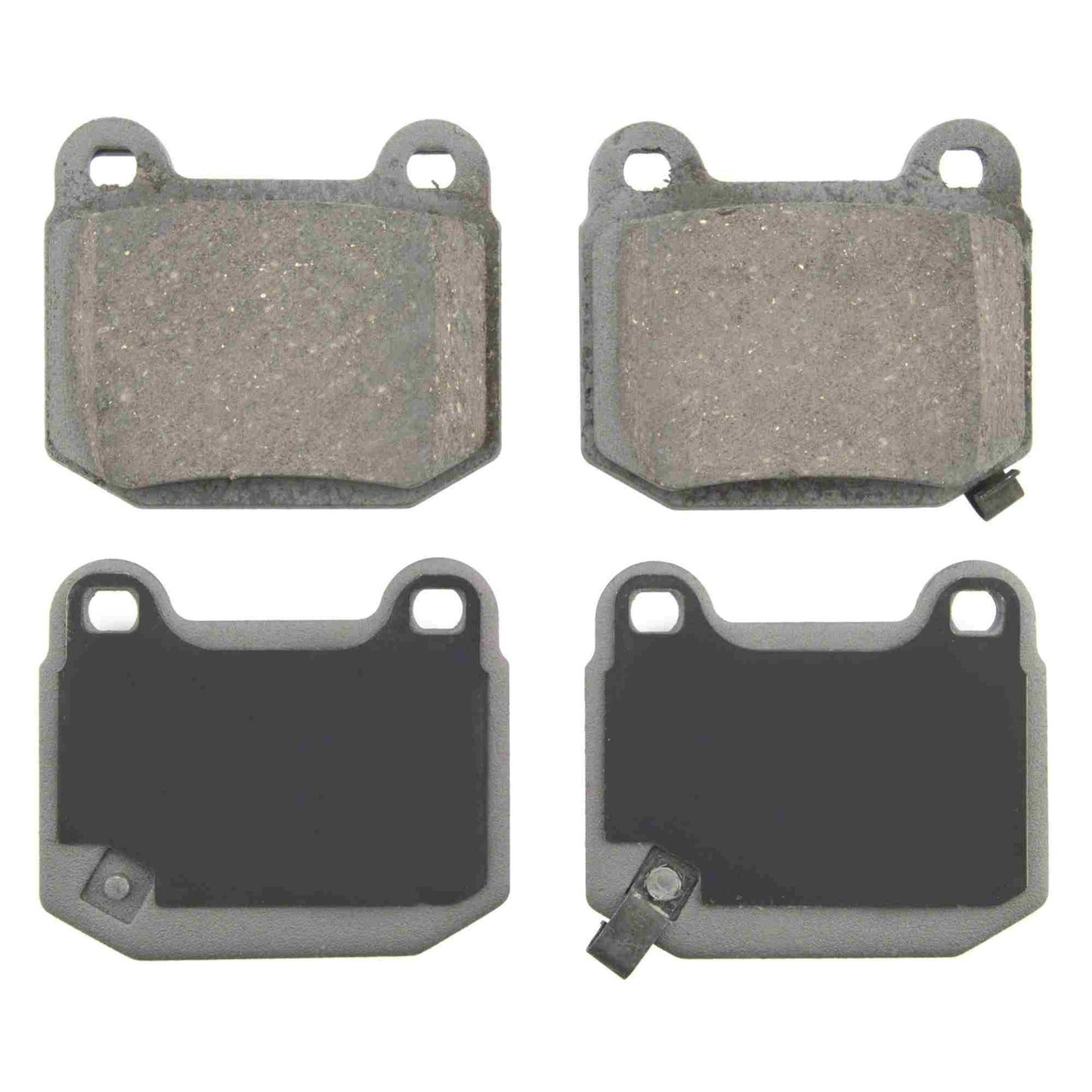 Top View of Rear Disc Brake Pad Set WAGNER BRAKES PD961