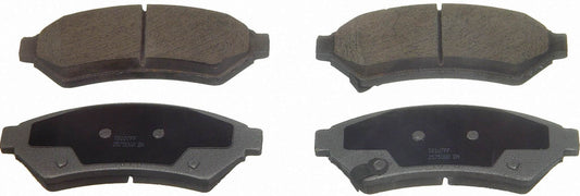 Top View of Front Disc Brake Pad Set WAGNER BRAKES QC1075