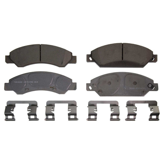 Front Disc Brake Pad Set WAGNER BRAKES QC1092 For Chevrolet GMC Cadillac