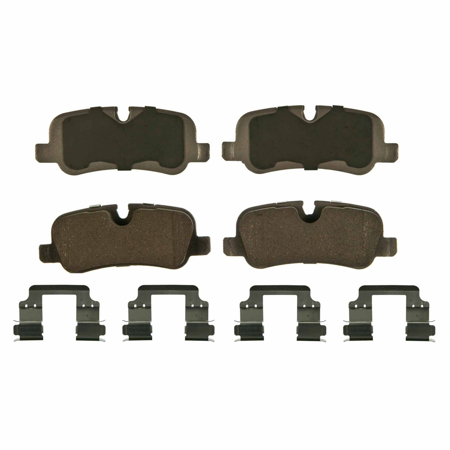 Top View of Rear Disc Brake Pad Set WAGNER BRAKES QC1099