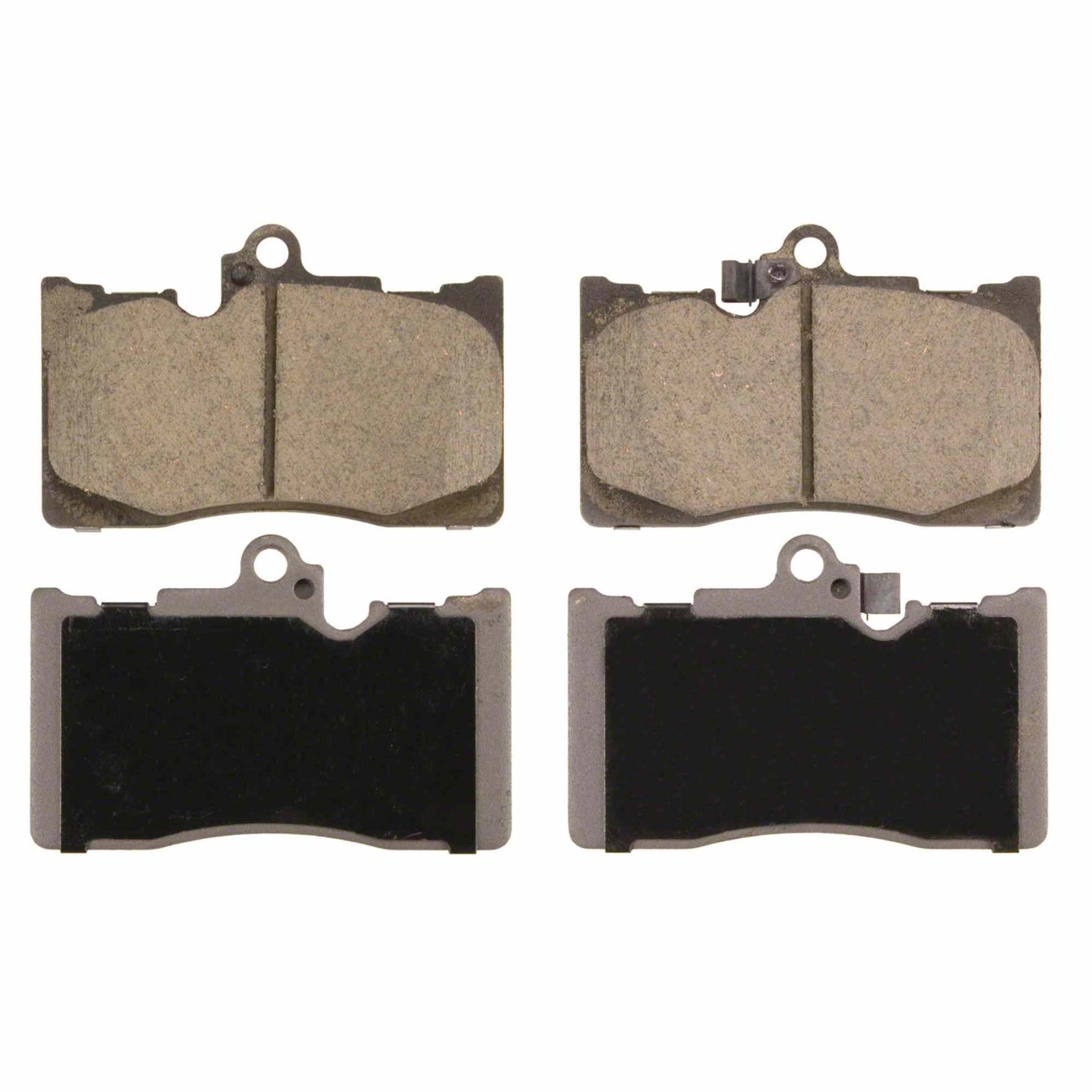 Top View of Front Disc Brake Pad Set WAGNER BRAKES QC1118