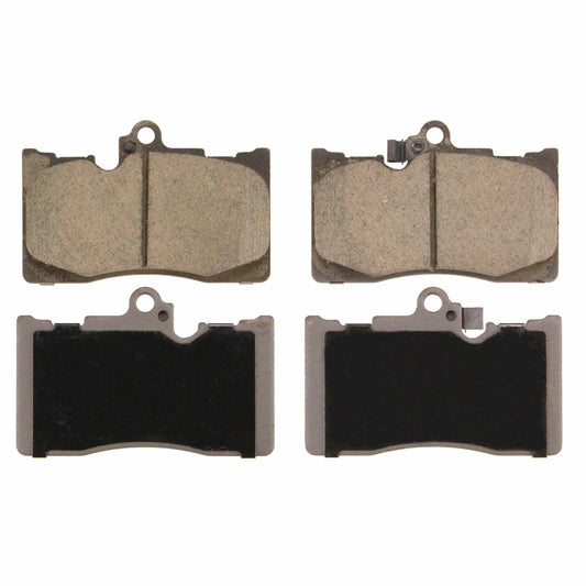 Top View of Front Disc Brake Pad Set WAGNER BRAKES QC1118