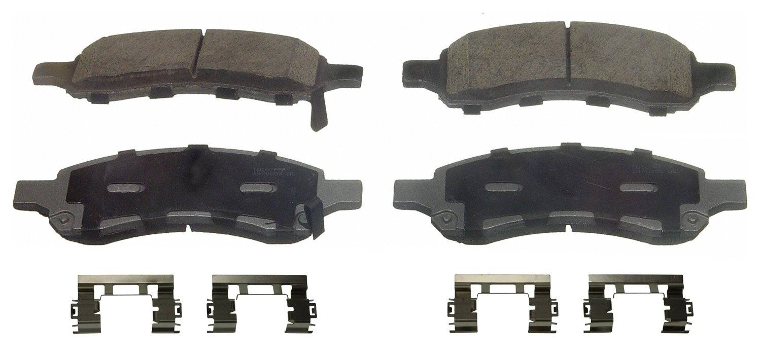 Top View of Front Disc Brake Pad Set WAGNER BRAKES QC1169A