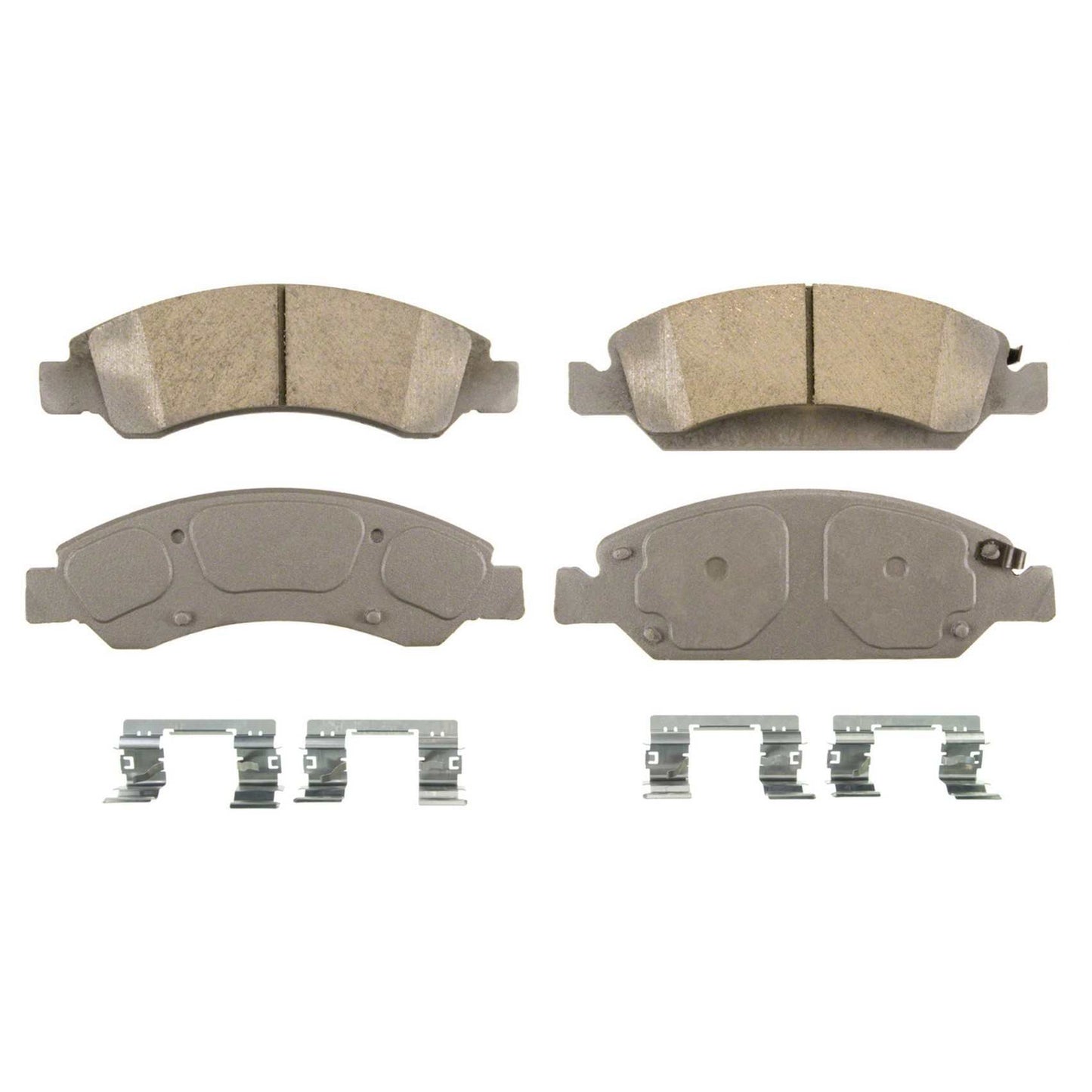 Top View of Front Disc Brake Pad Set WAGNER BRAKES QC1363