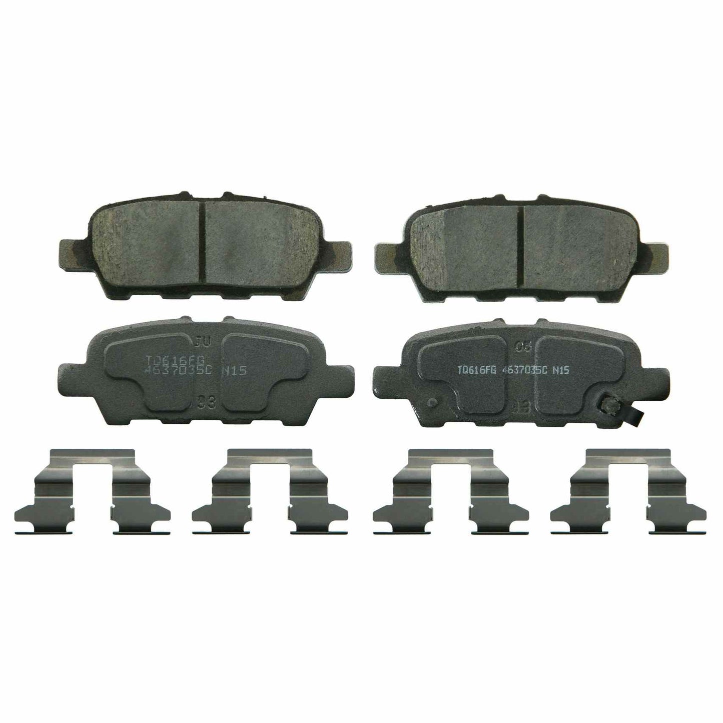 Rear Disc Brake Pad Set WAGNER BRAKES QC1393A For Nissan Juke Altima Sentra Leaf Maxima 370Z Rogue