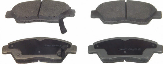 Top View of Front Disc Brake Pad Set WAGNER BRAKES QC621