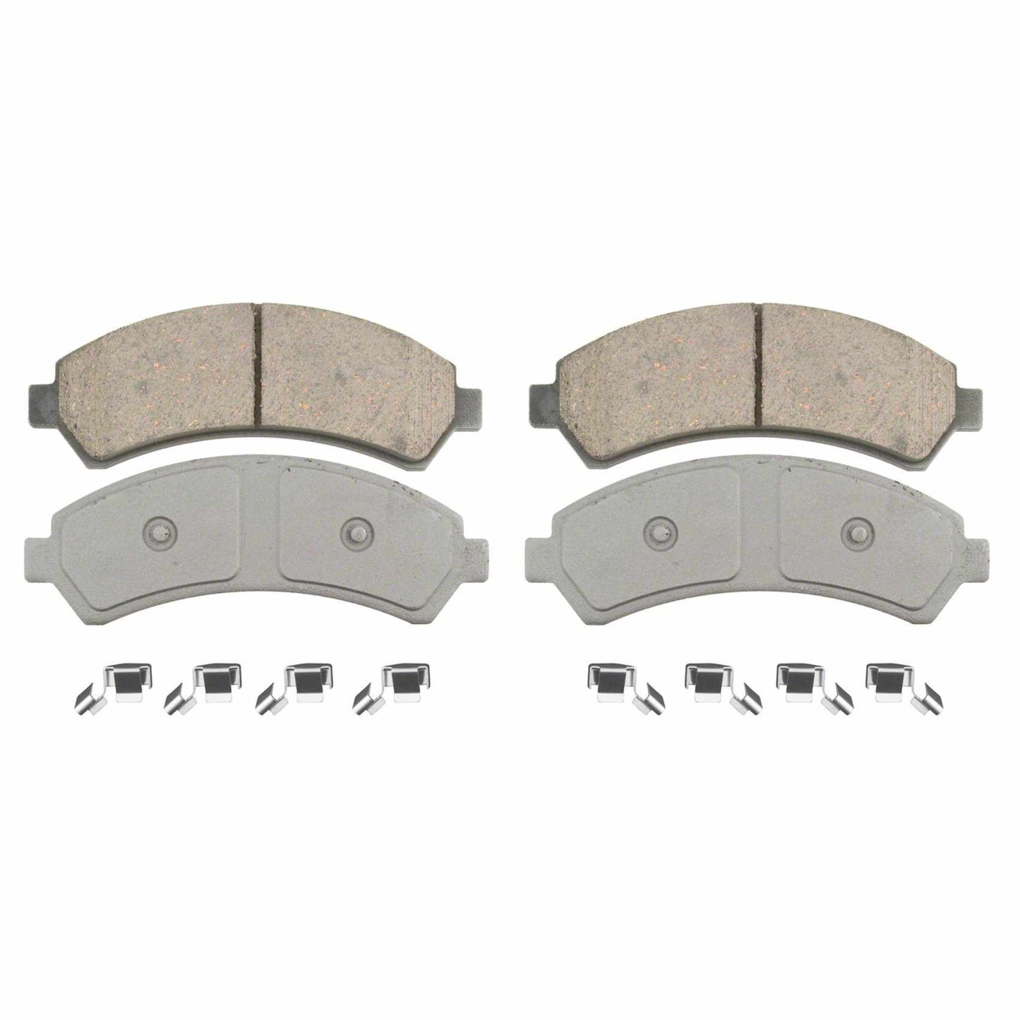 Top View of Front Disc Brake Pad Set WAGNER BRAKES QC726