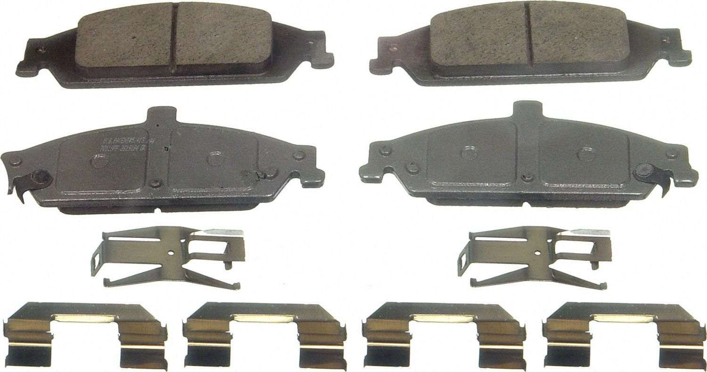 Front Disc Brake Pad Set WAGNER BRAKES QC752A For Chevrolet Pontiac Oldsmobile Malibu Grand Am Alero Cutlass Classic