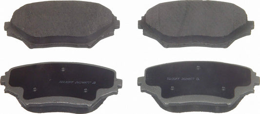 Top View of Front Disc Brake Pad Set WAGNER BRAKES QC862