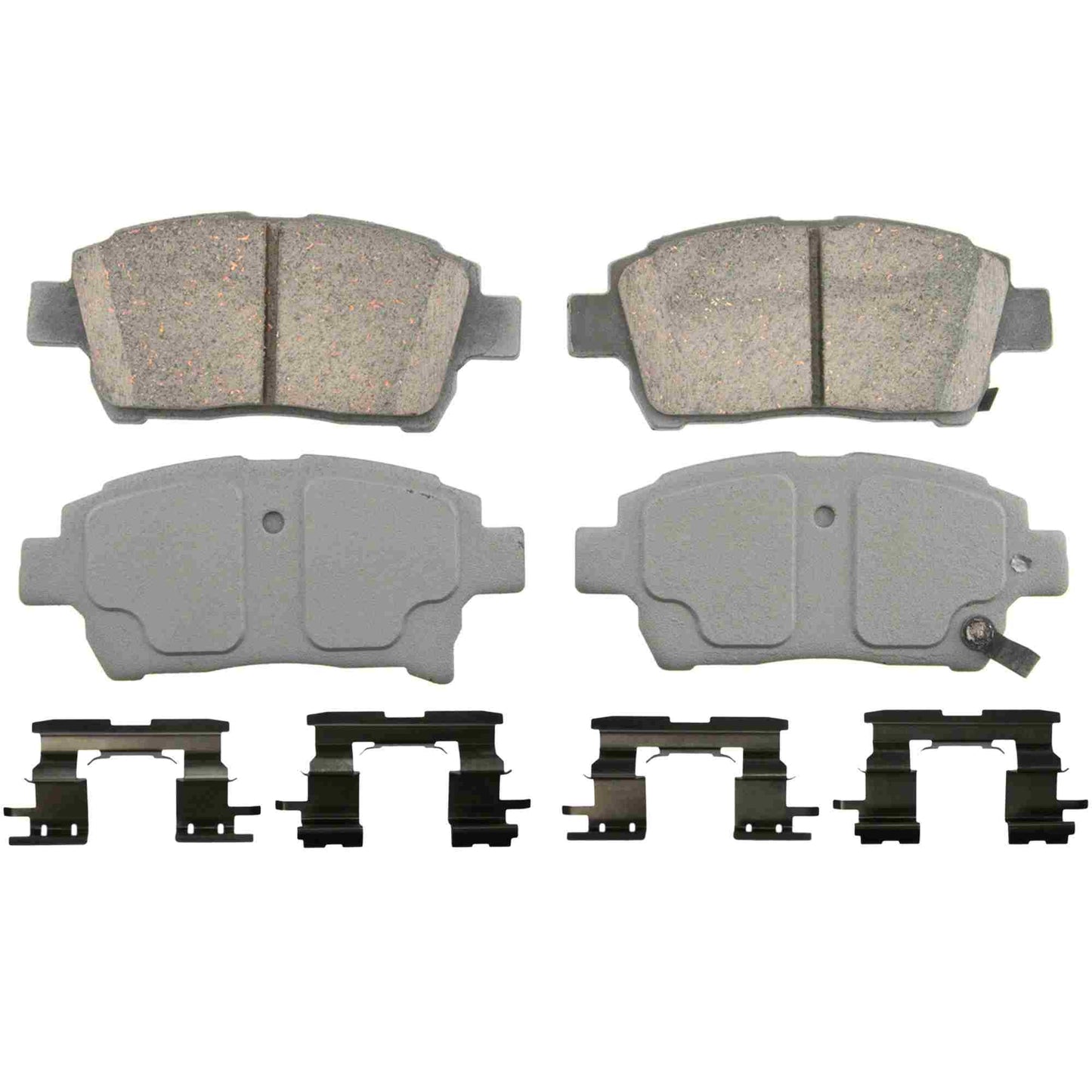 Top View of Front Disc Brake Pad Set WAGNER BRAKES QC990