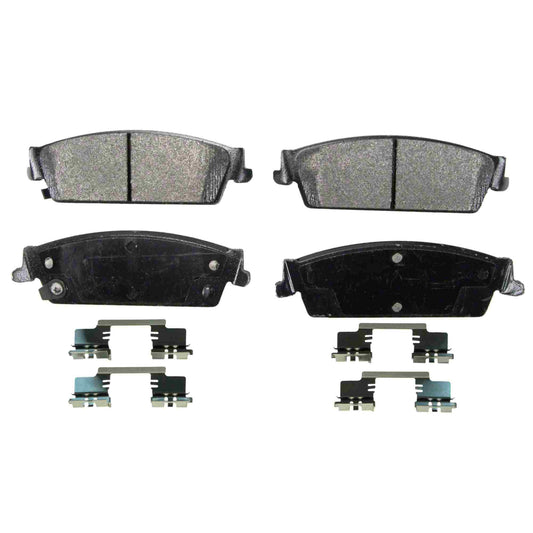 Top View of Rear Disc Brake Pad Set WAGNER BRAKES SX1194