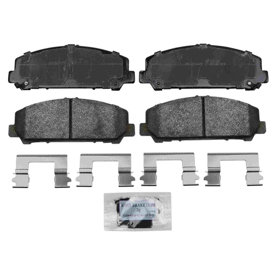 Top View of Front Disc Brake Pad Set WAGNER BRAKES SX1286