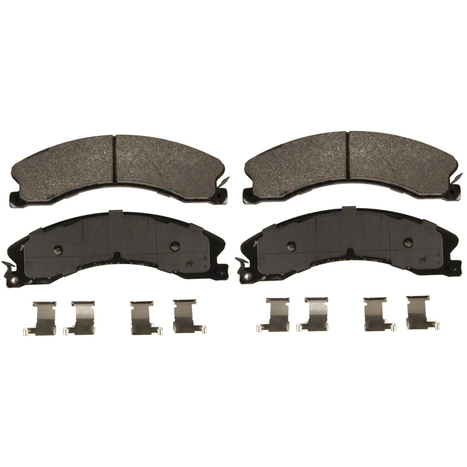 Top View of Rear Disc Brake Pad Set WAGNER BRAKES SX1411