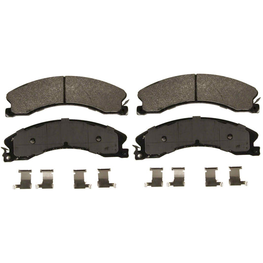 Top View of Rear Disc Brake Pad Set WAGNER BRAKES SX1411