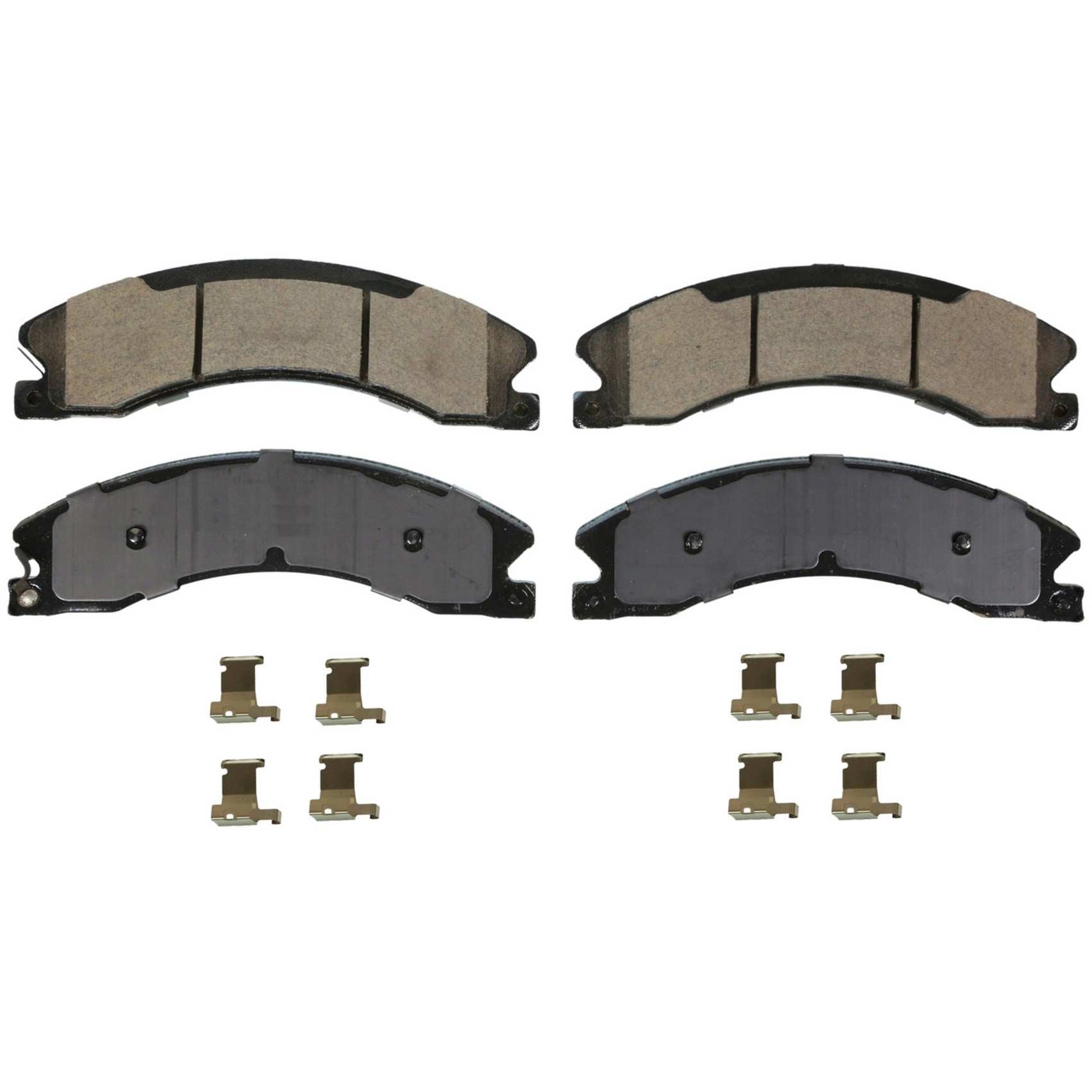 Top View of Front Disc Brake Pad Set WAGNER BRAKES SX1565