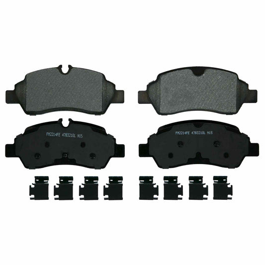 Top View of Rear Disc Brake Pad Set WAGNER BRAKES SX1775