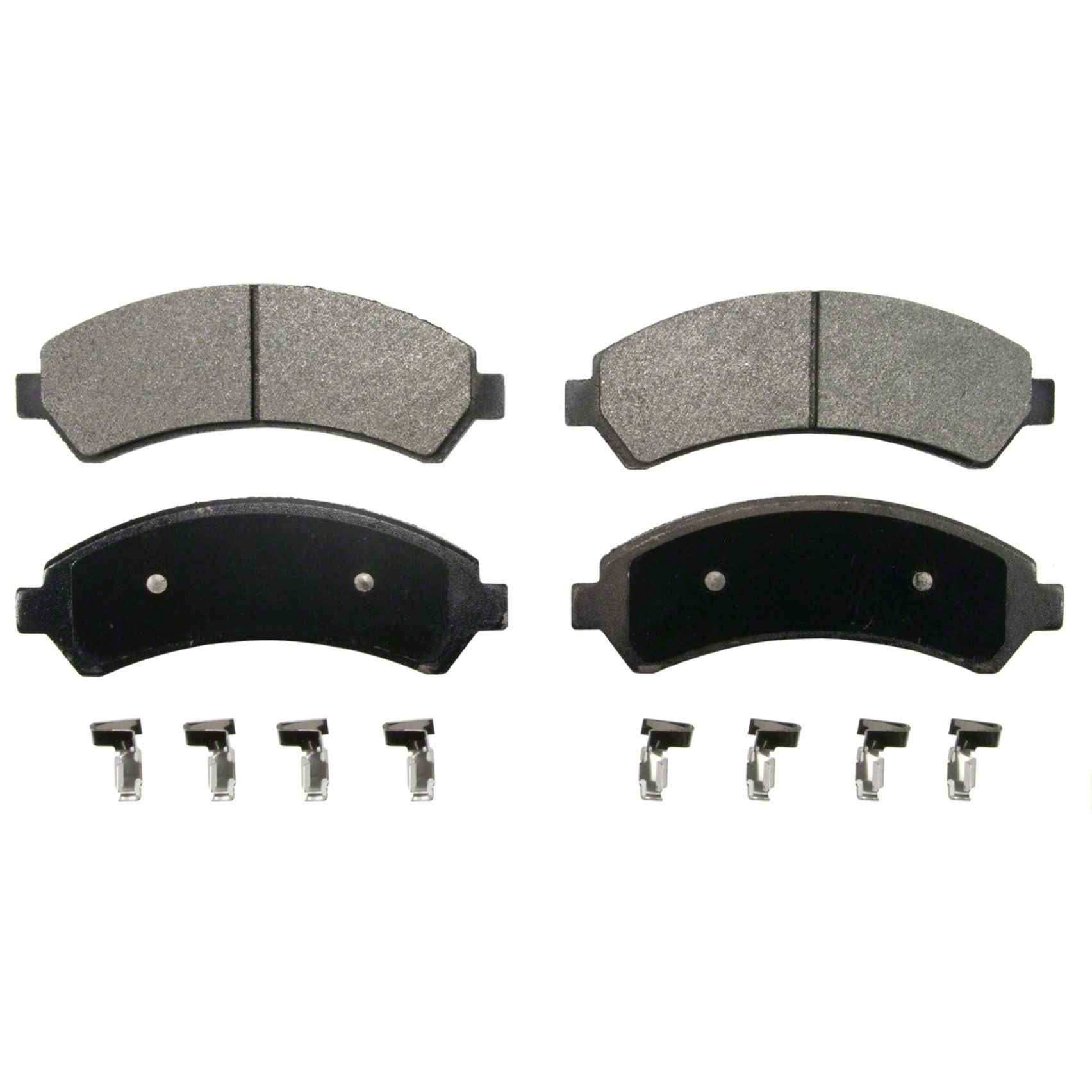 Top View of Front Disc Brake Pad Set WAGNER BRAKES SX726