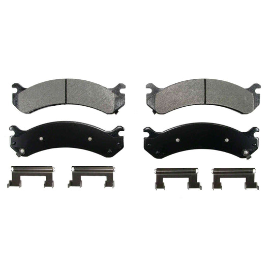 Top View of Front Disc Brake Pad Set WAGNER BRAKES SX784