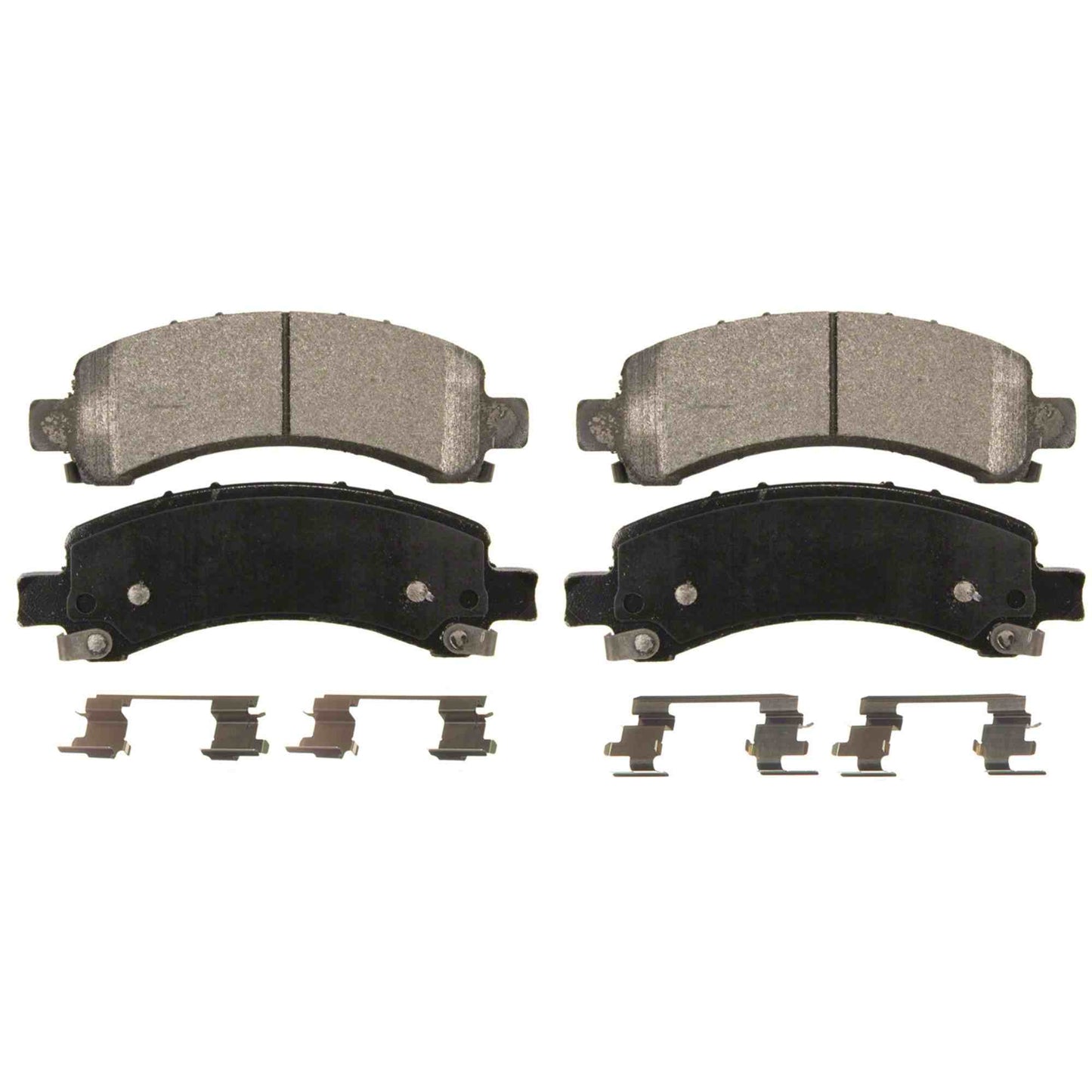 Top View of Rear Disc Brake Pad Set WAGNER BRAKES SX974A