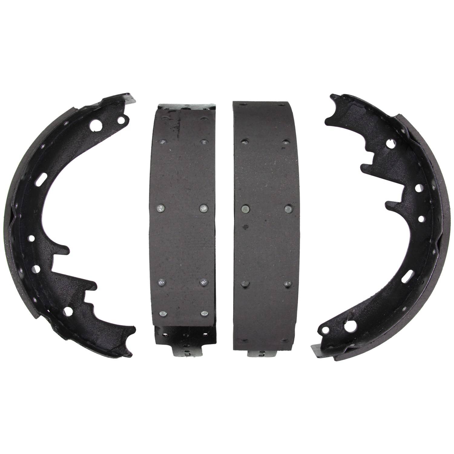 Top View of Front Drum Brake Shoe WAGNER BRAKES Z263R