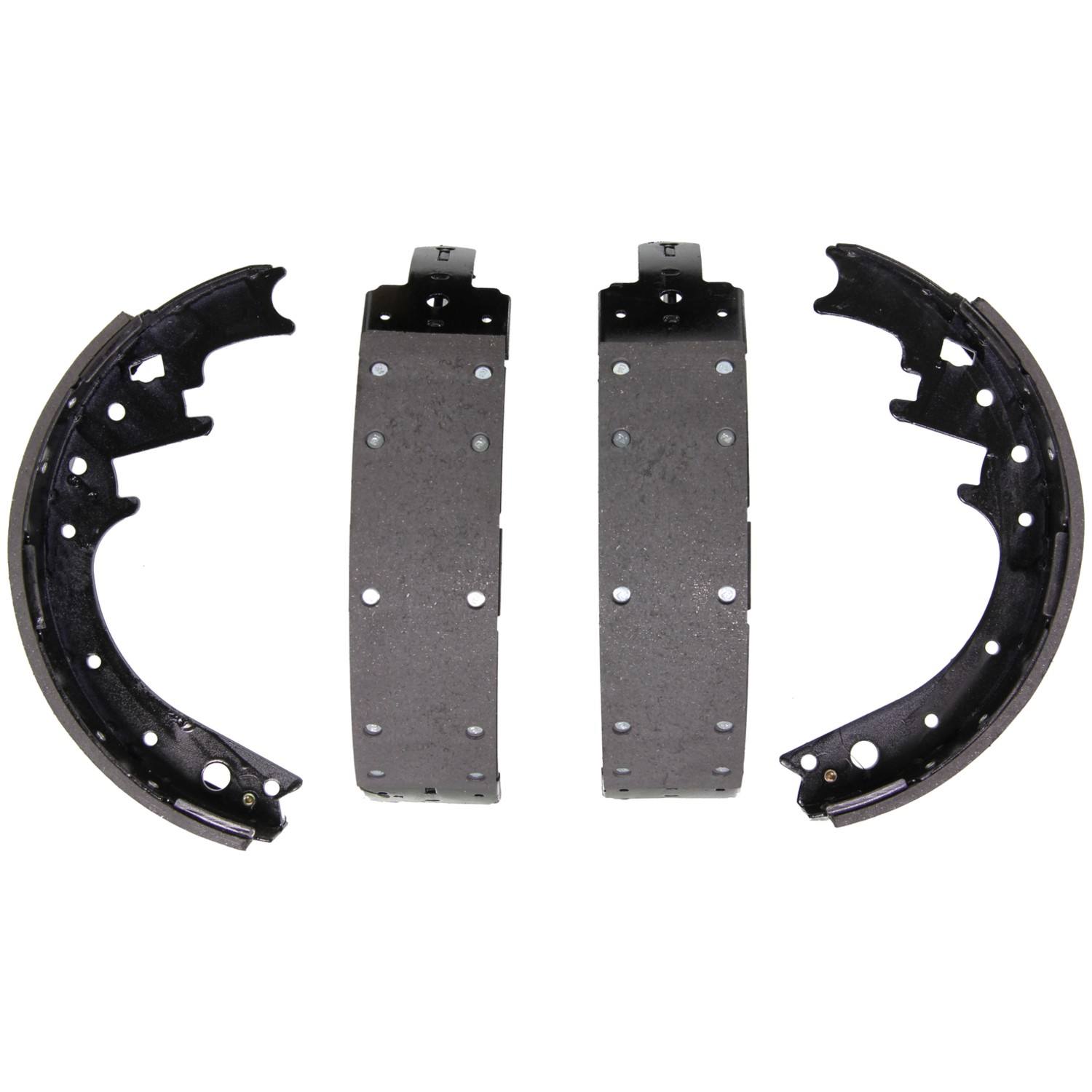 Top View of Rear Drum Brake Shoe WAGNER BRAKES Z446R