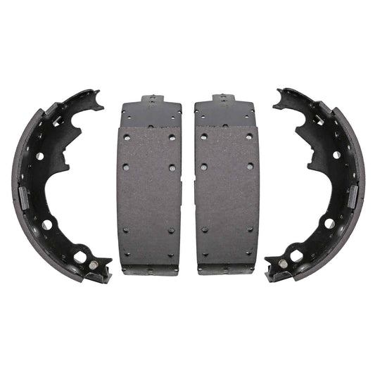 Top View of Rear Drum Brake Shoe WAGNER BRAKES Z538R