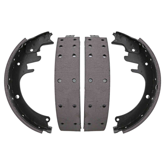 Top View of Rear Drum Brake Shoe WAGNER BRAKES Z655R