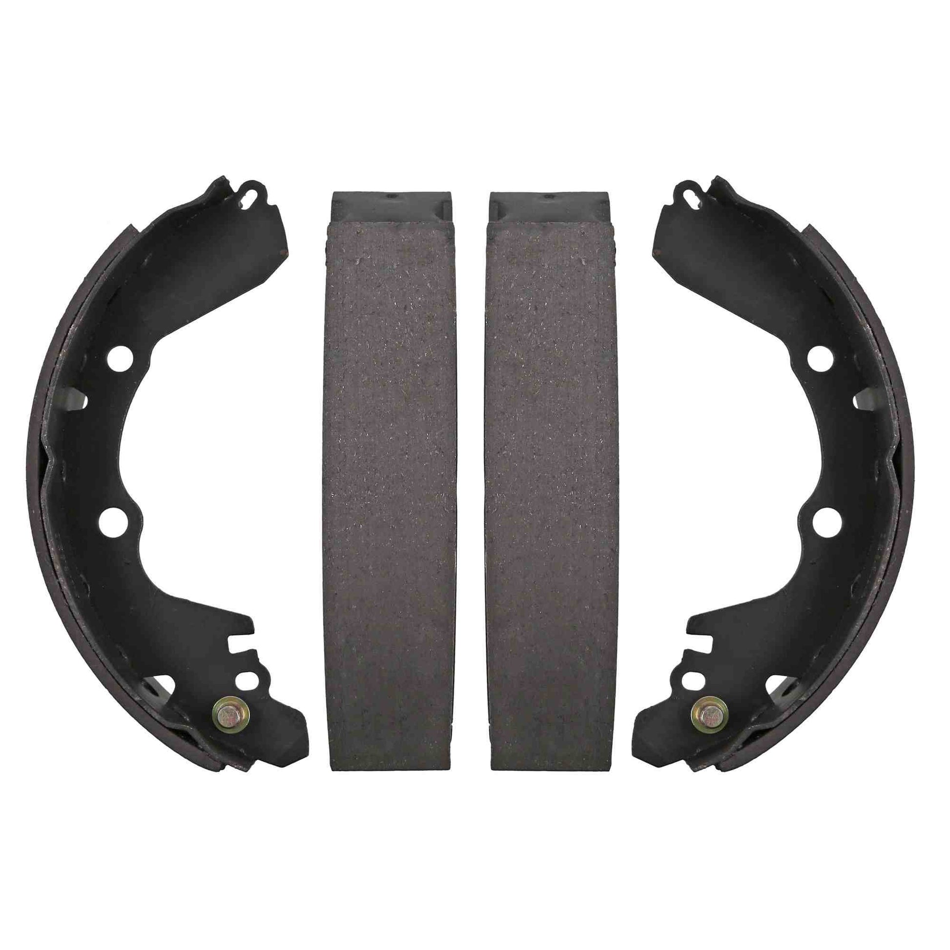 Top View of Rear Drum Brake Shoe WAGNER BRAKES Z658