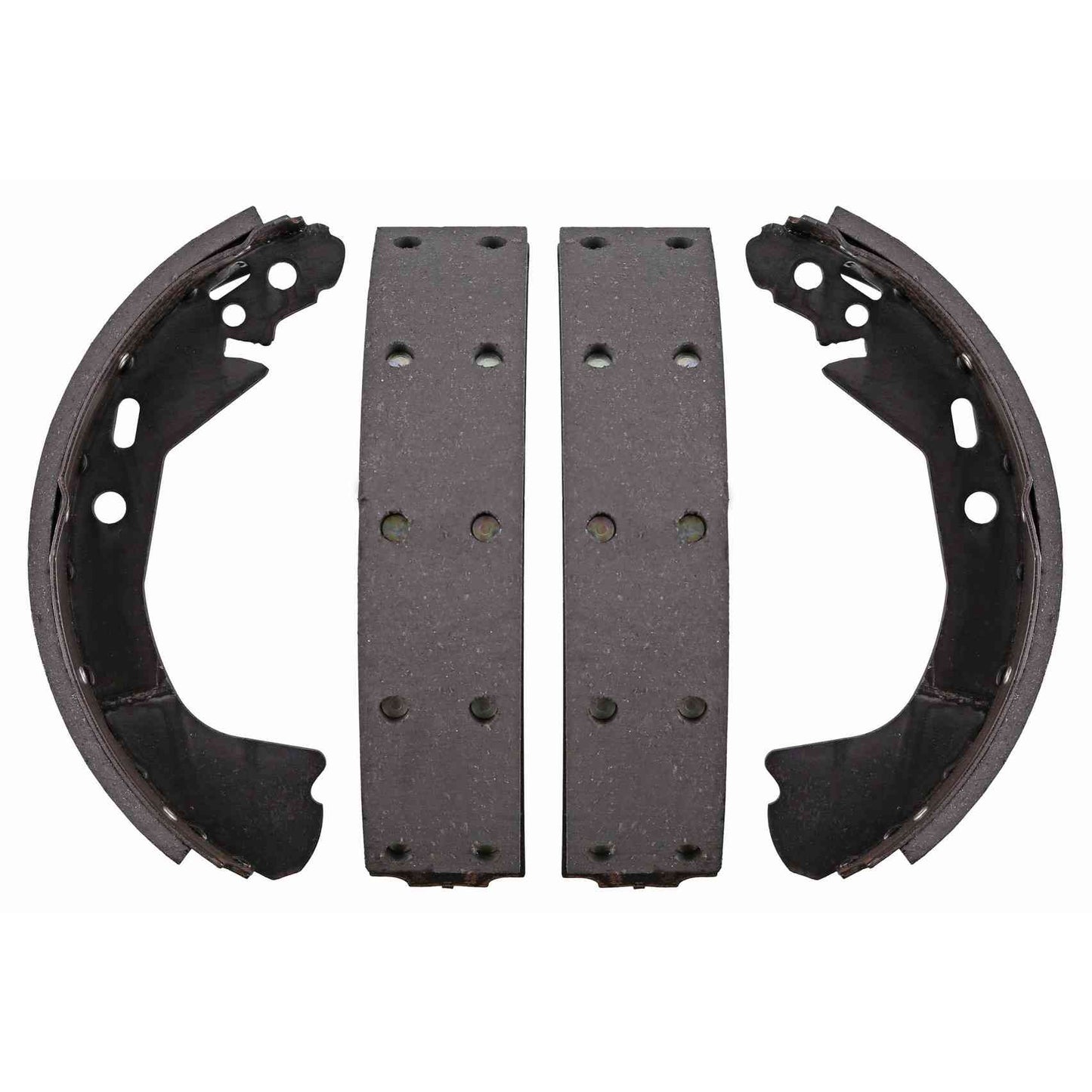 Top View of Rear Drum Brake Shoe WAGNER BRAKES Z720R