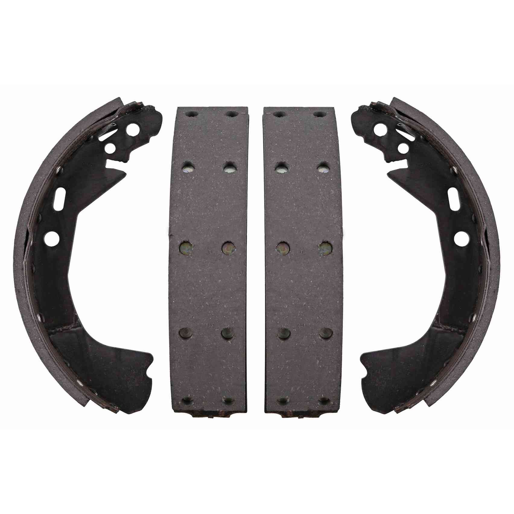 Top View of Rear Drum Brake Shoe WAGNER BRAKES Z720R