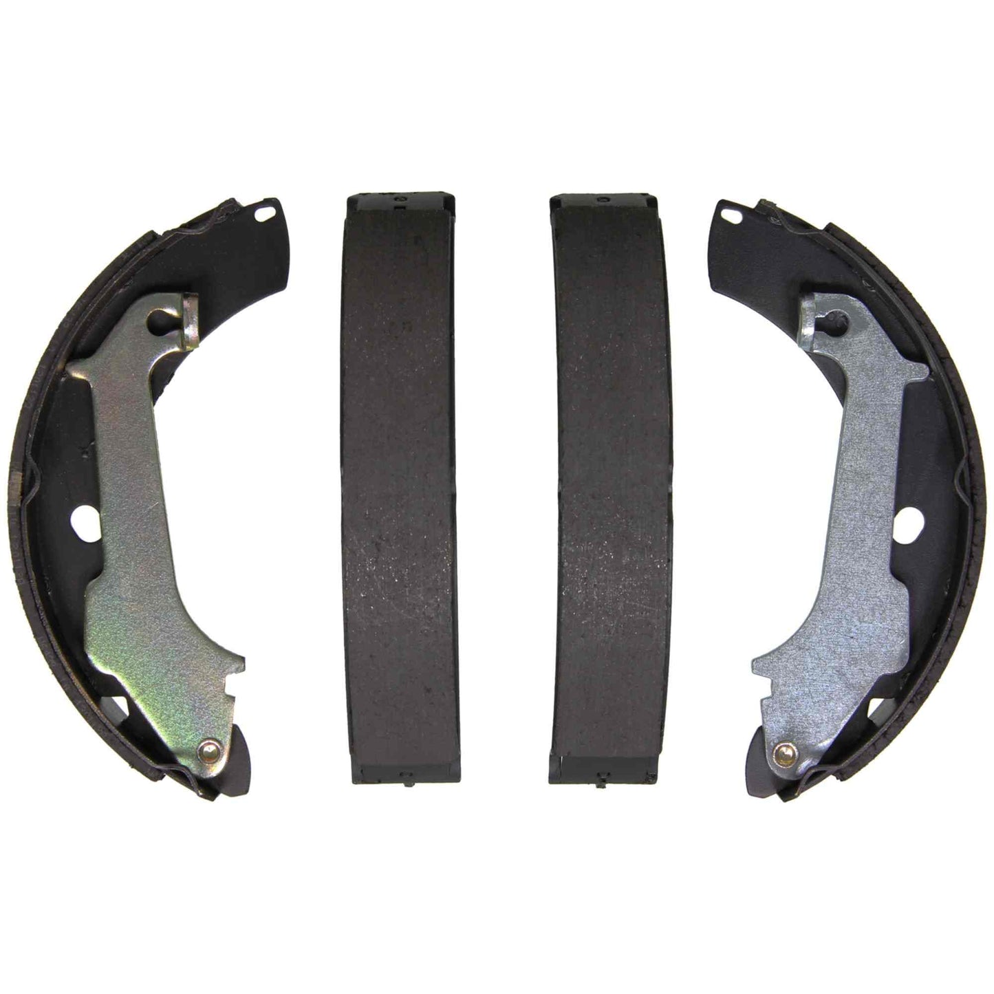 Top View of Rear Drum Brake Shoe WAGNER BRAKES Z756