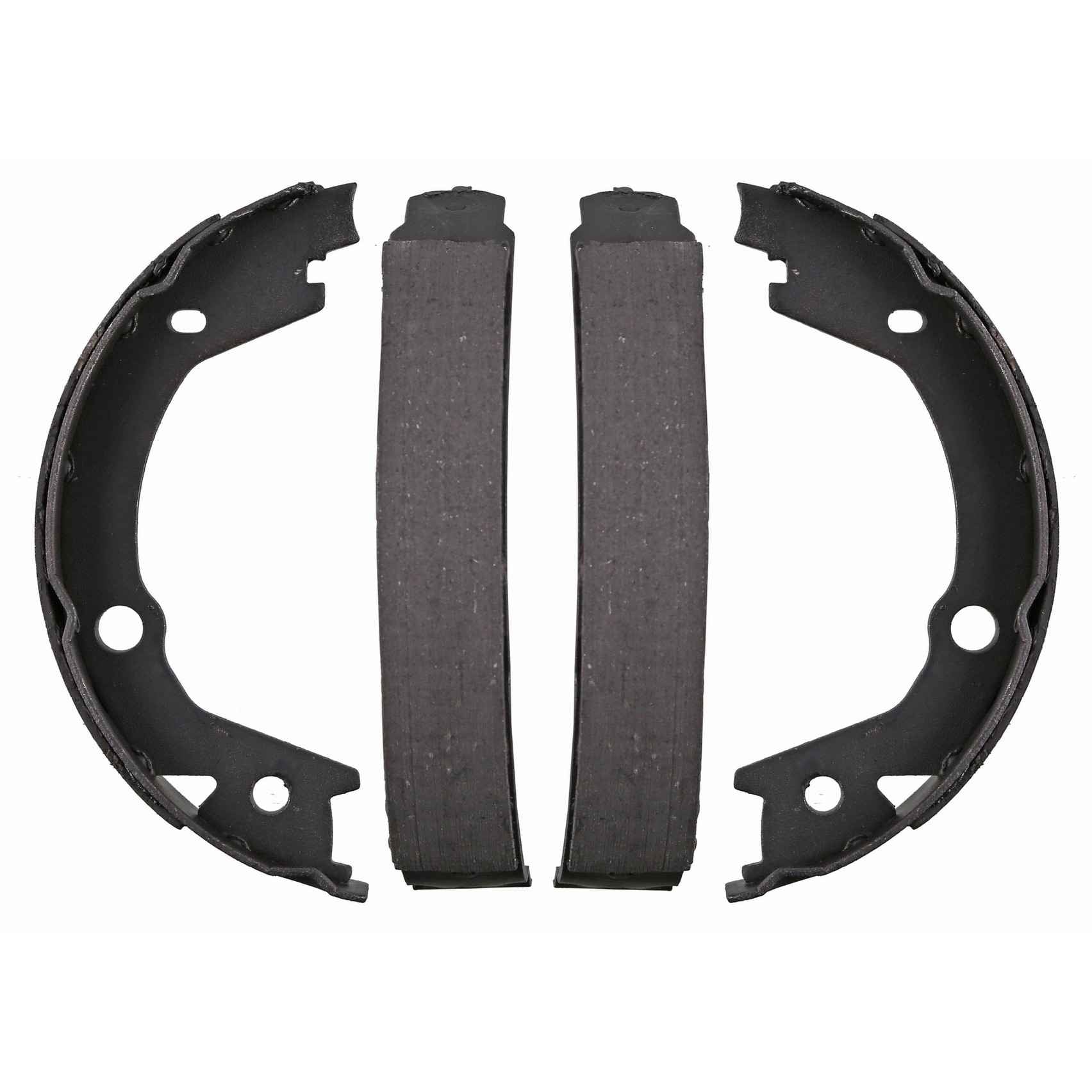 Top View of Rear Parking Brake Shoe WAGNER BRAKES Z845