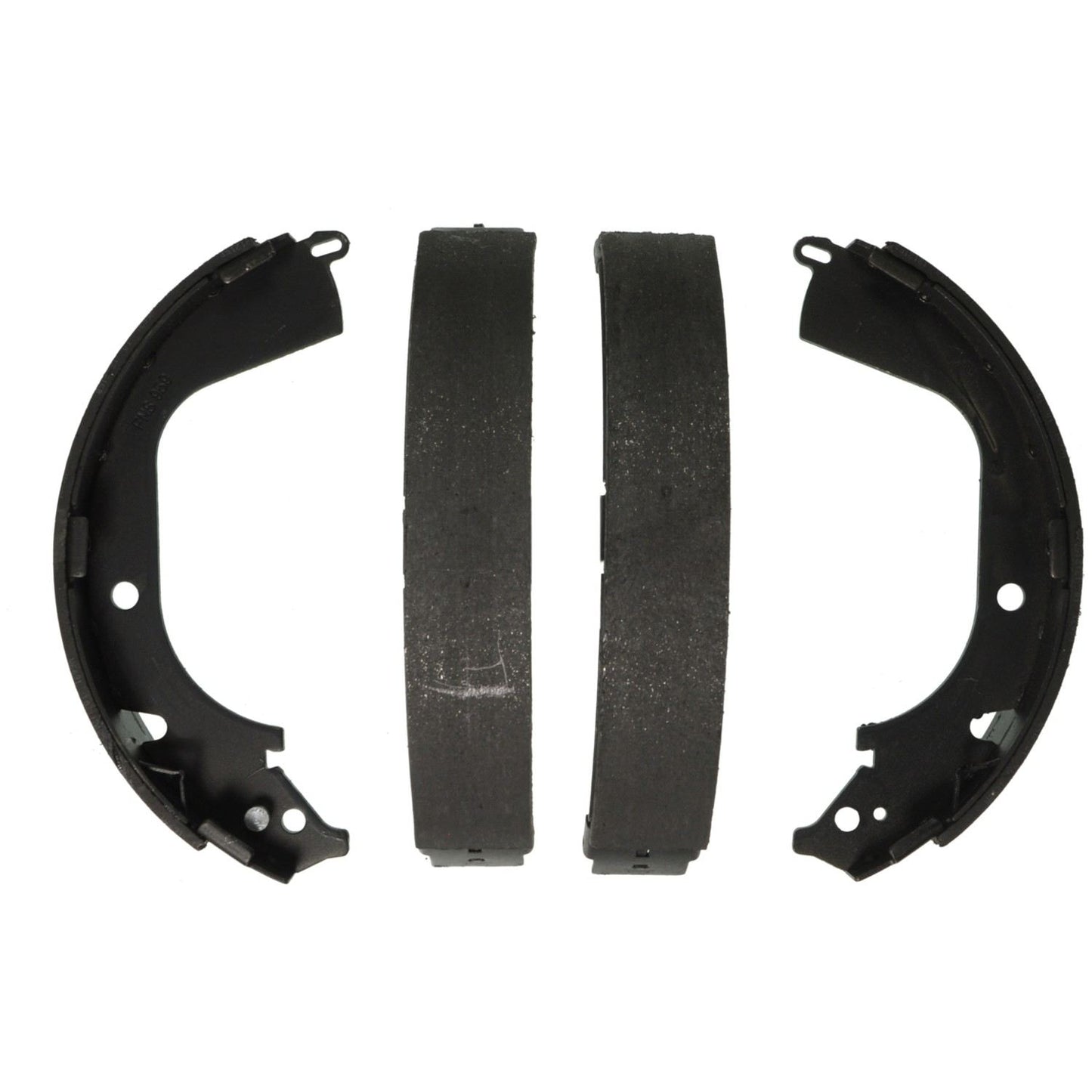 Top View of Rear Drum Brake Shoe WAGNER BRAKES Z959