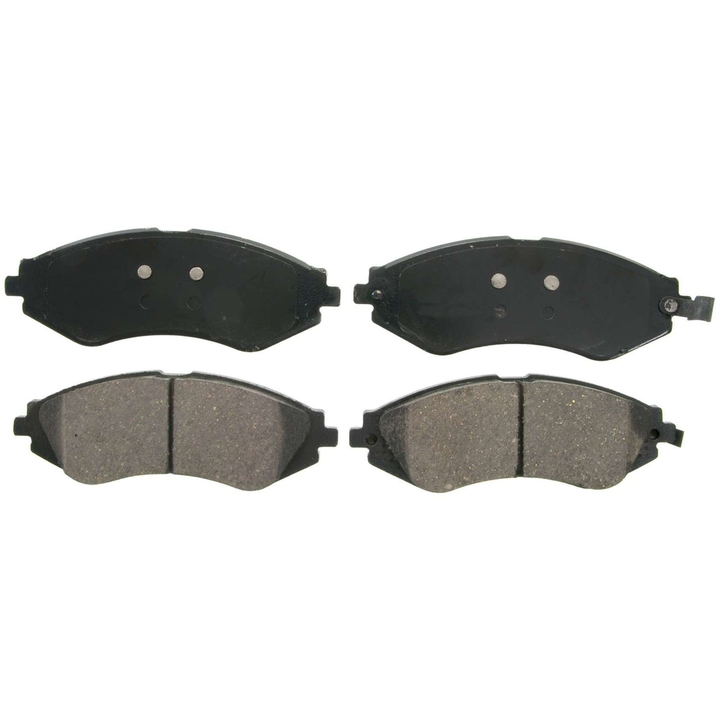 Top View of Front Disc Brake Pad Set WAGNER BRAKES ZD1035