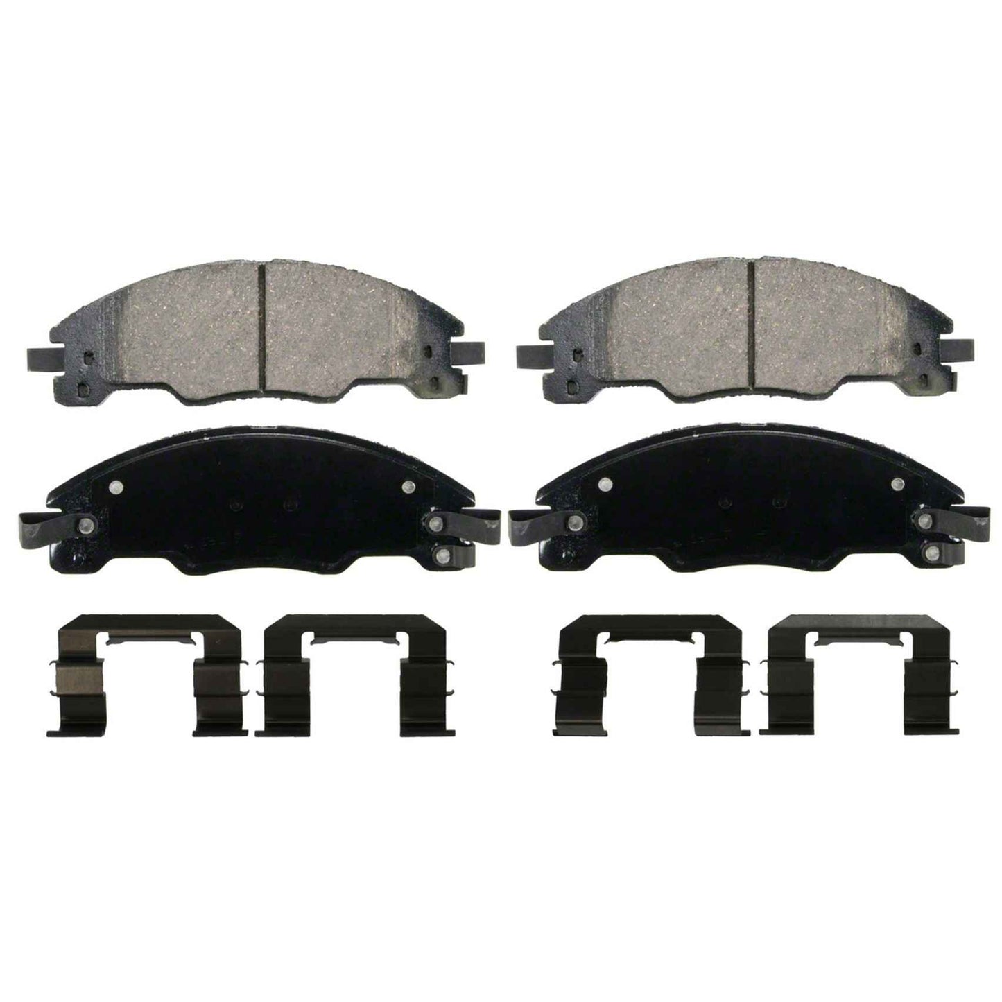 Top View of Front Disc Brake Pad Set WAGNER BRAKES ZD1339