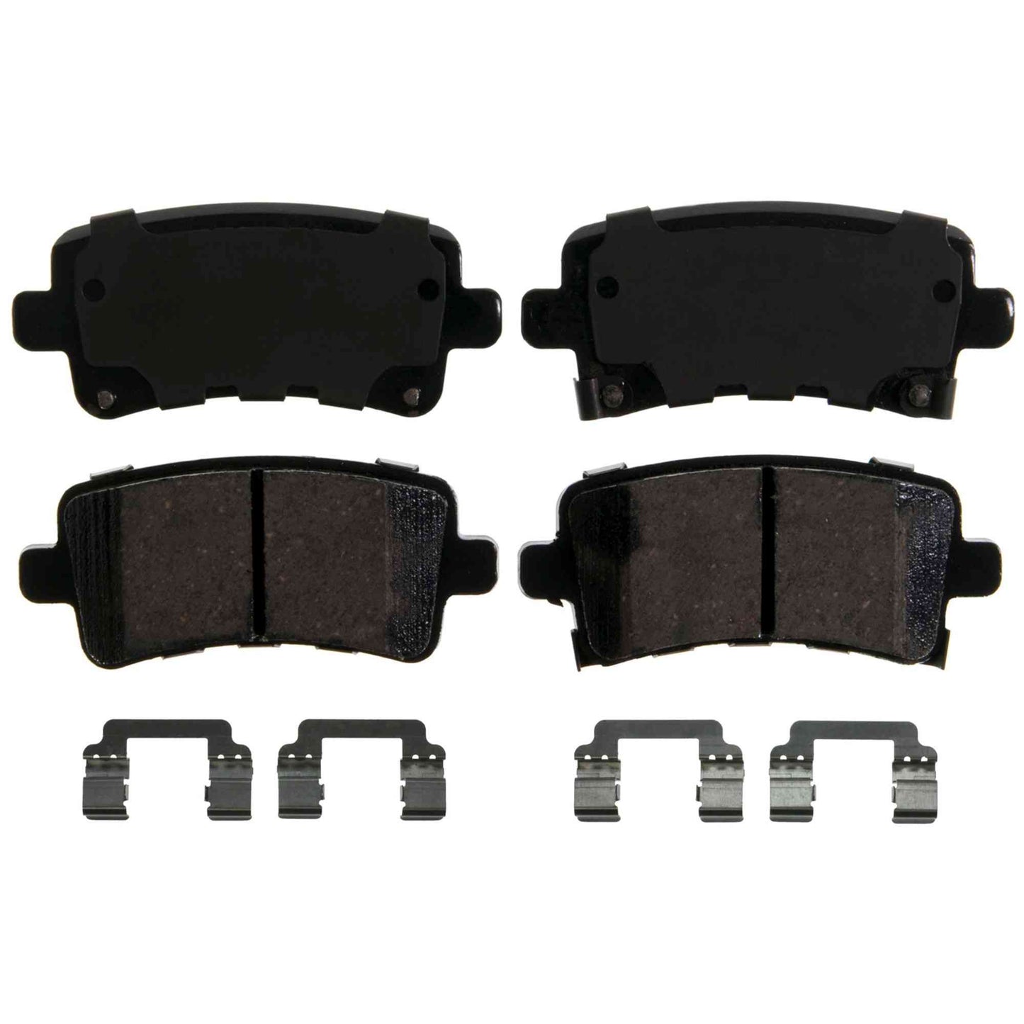 Top View of Rear Disc Brake Pad Set WAGNER BRAKES ZD1430