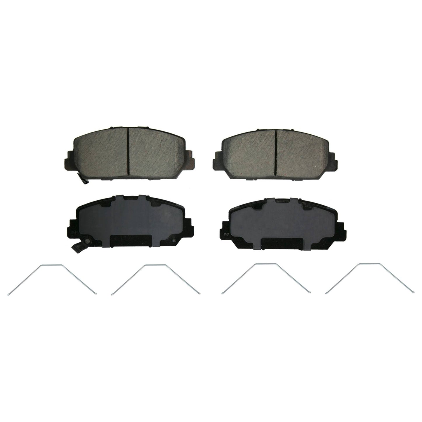 Top View of Front Disc Brake Pad Set WAGNER BRAKES ZD1697