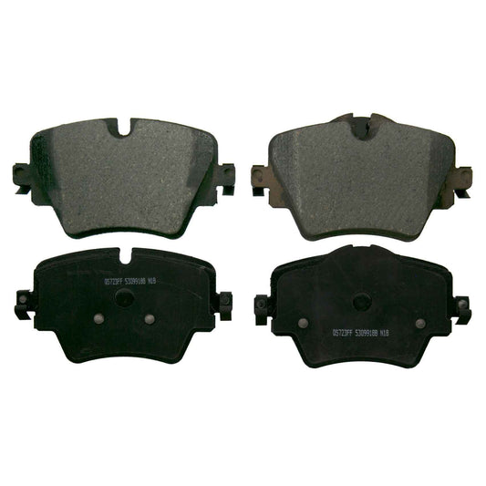 Top View of Front Disc Brake Pad Set WAGNER BRAKES ZD1892