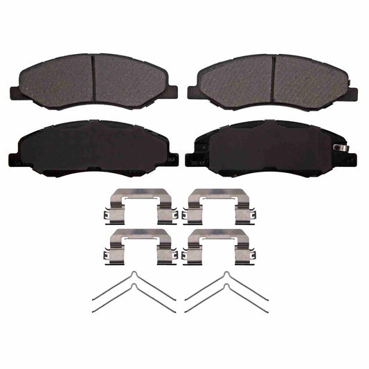 Top View of Front Disc Brake Pad Set WAGNER BRAKES ZD2089