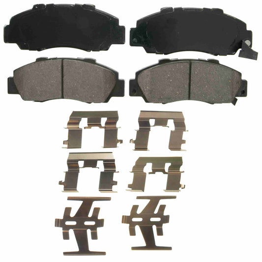 Top View of Front Disc Brake Pad Set WAGNER BRAKES ZD503