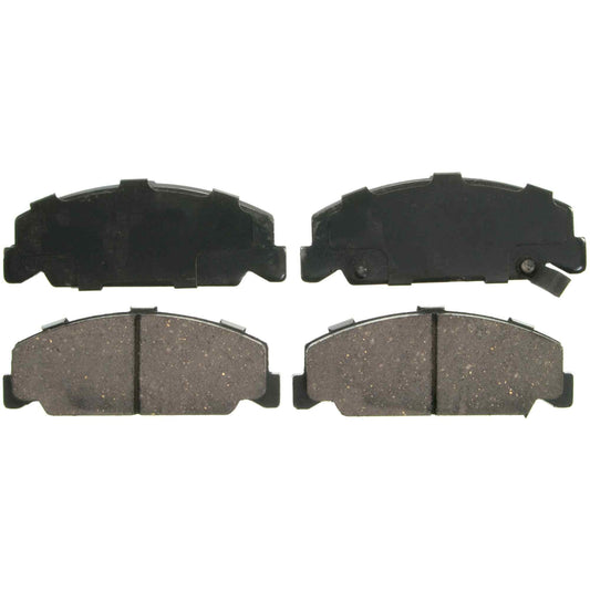 Top View of Front Disc Brake Pad Set WAGNER BRAKES ZD560