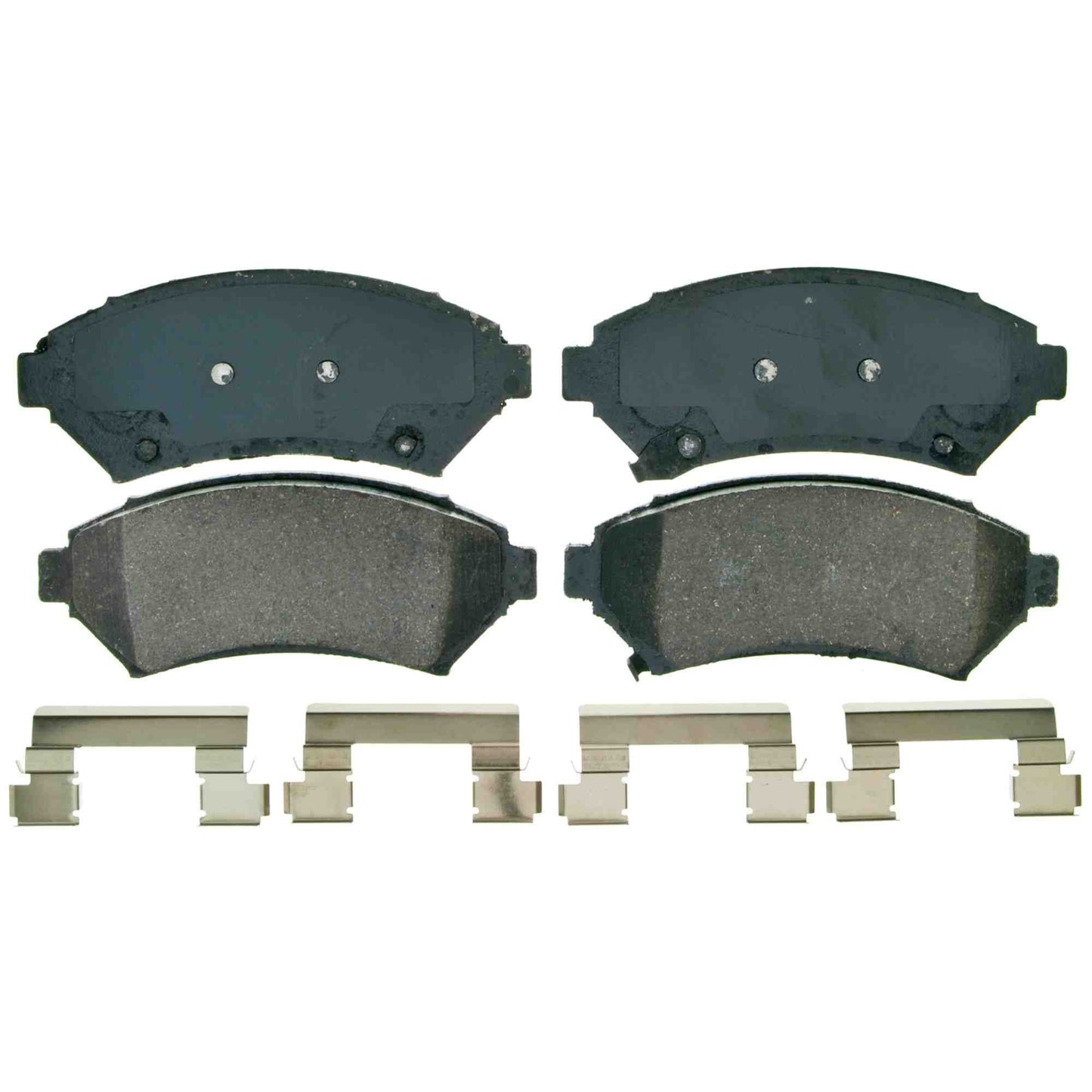 Top View of Front Disc Brake Pad Set WAGNER BRAKES ZD699